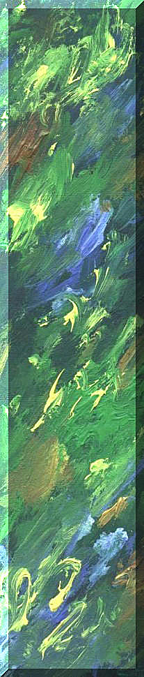 Abstraktes Bild (Öl)