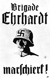 Plakat der Brigade Ehrhardt