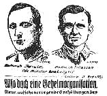 Die Erzbergermörder Heinrich Schulz und Heinrich Tillessen